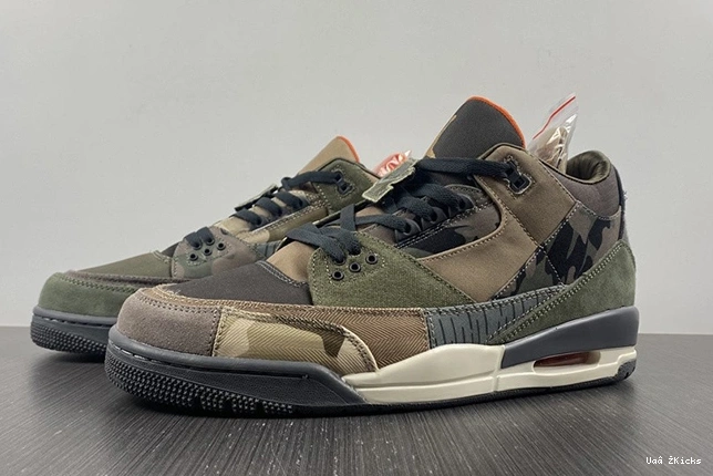 405 Practical Patchwork  DO1830-200 Camo Jordan Retro 3 0713